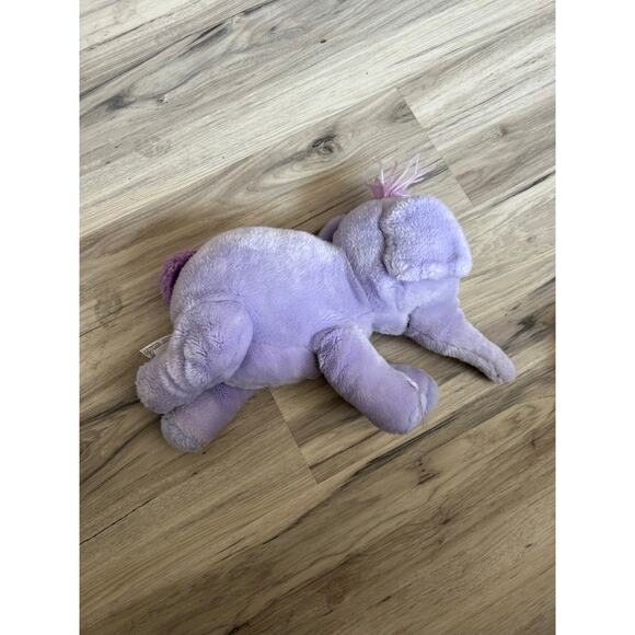 Disney Store Winnie The Pooh Plush Lumpy Heffalump Elephant 12" Purple - Picture 4 of 5